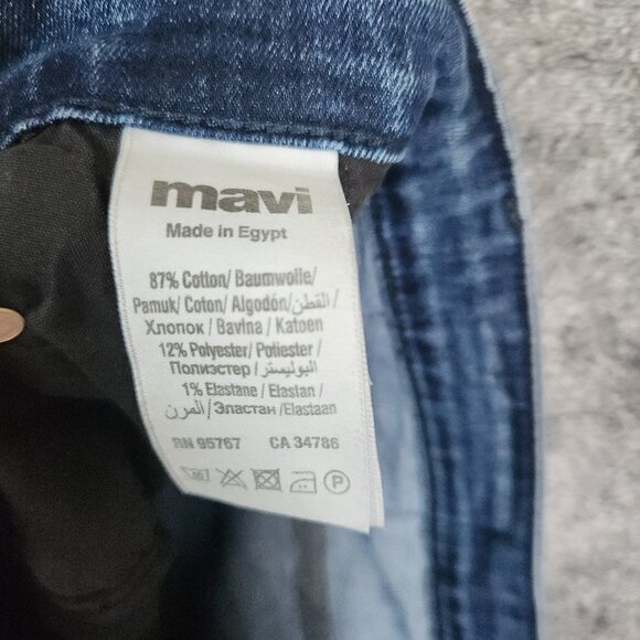 Mavi Men's Slim Straight Jeans - Light Blue - Picture 5 of 12